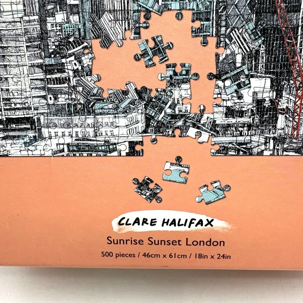 Print Club London x Luckies Puzzle Artist Edition Clare Halifax 500 Piece NEW
